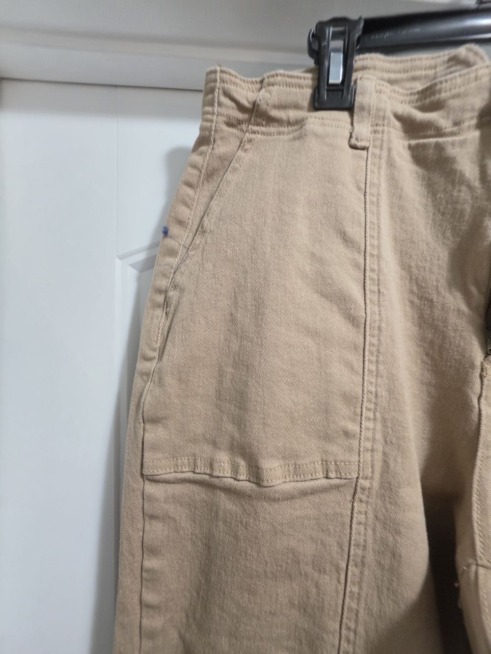 Womens Beige Ankle Jeans - Picture 3 of 5